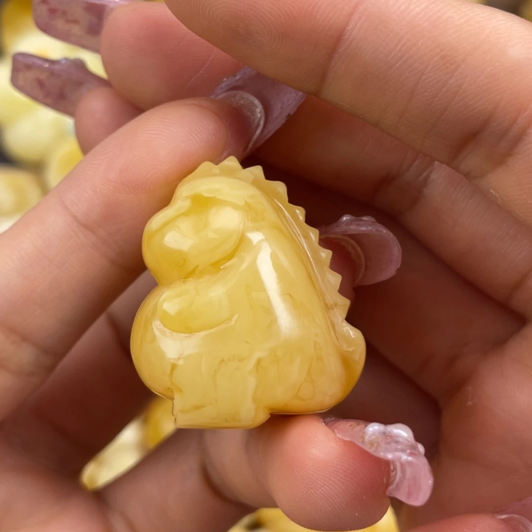 琥珀裸石未镶嵌蜜蜡