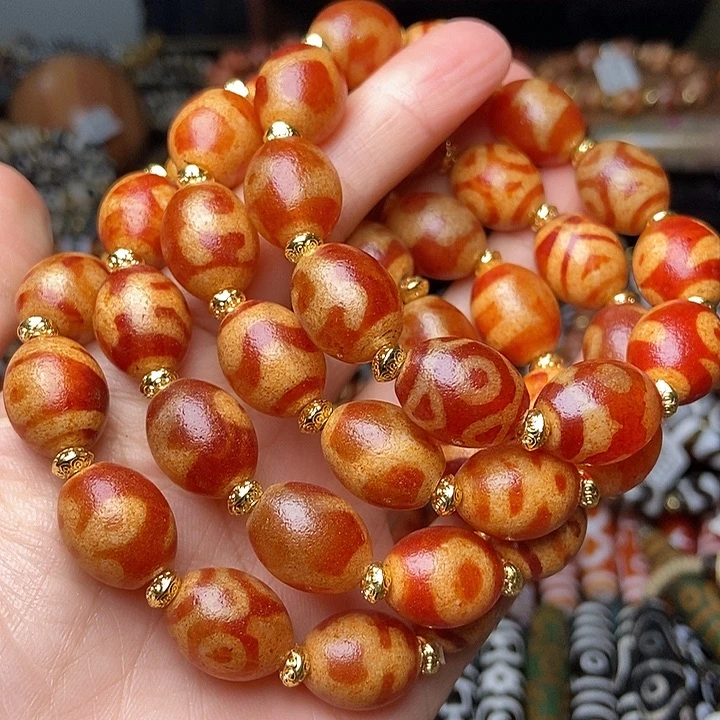 玛瑙/玉髓未镶嵌手链发一条