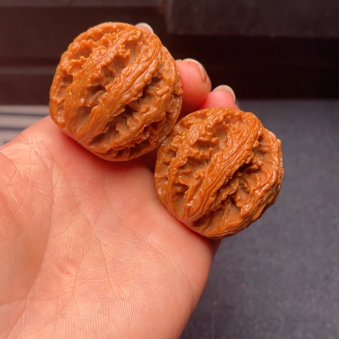文玩核桃把件秦岭核桃24