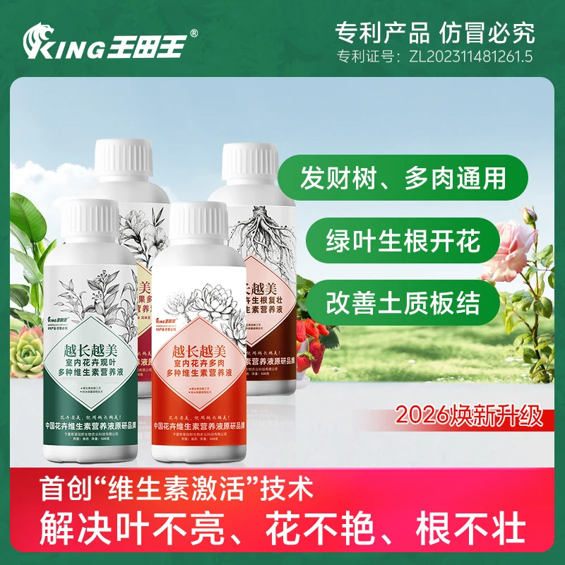 王田王花卉绿植盆栽生根植物肥通用型营养液植物通用型复合肥料1