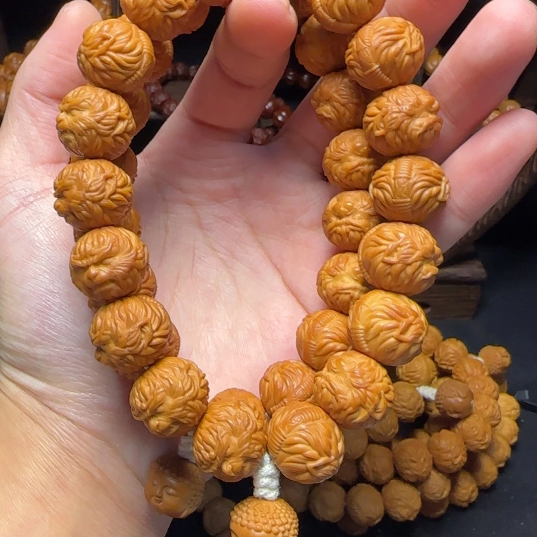 叁***）猴头核桃吊坠猴头