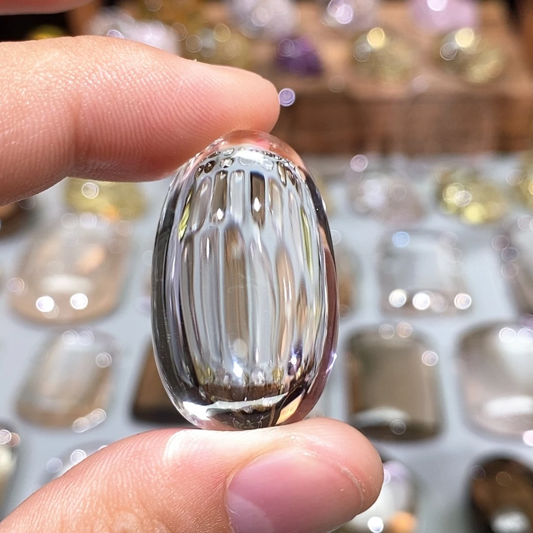 双***6水晶未镶嵌颈饰水晶