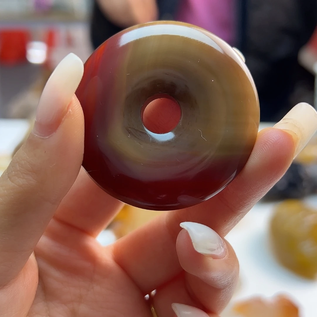 玛瑙/玉髓未镶嵌吊坠(不含链)