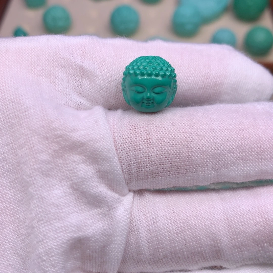 原生态散珠配珠宝宝佛头卡12.7