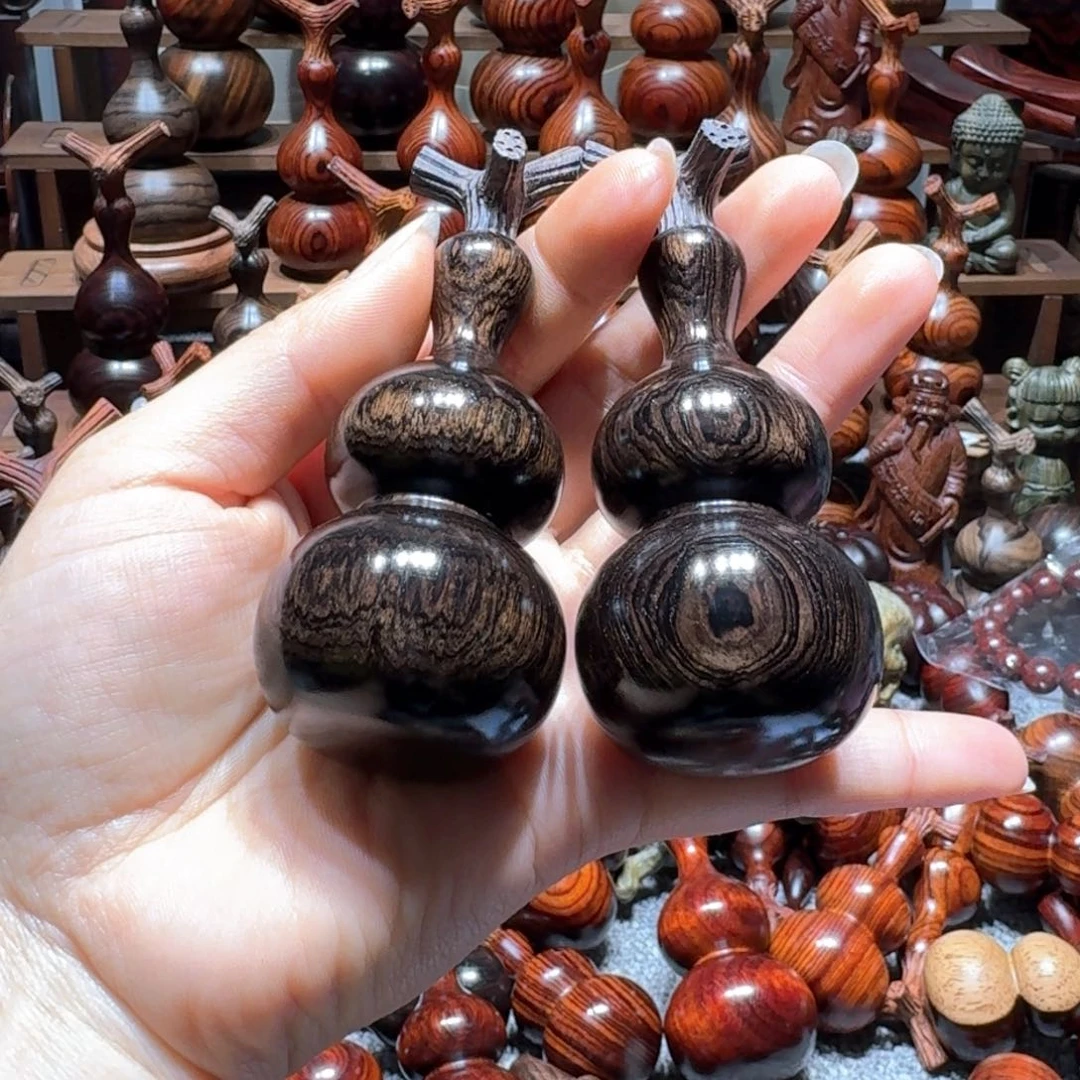 木【**】紫光檀葫芦葫芦葫芦