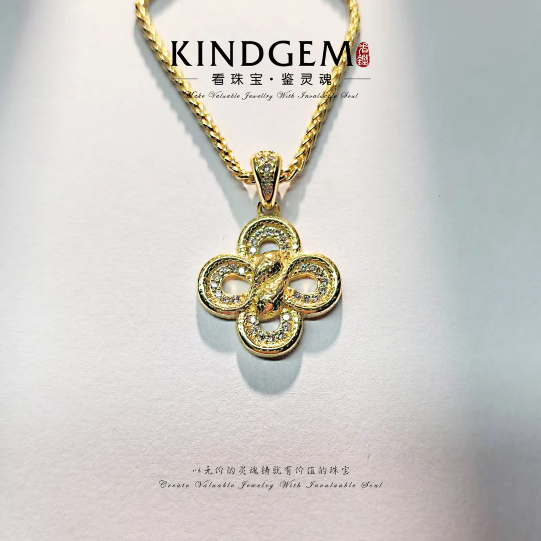 铜合金项链 精美气质经典个性百搭时尚小镶嵌项链（45cm）C-32714