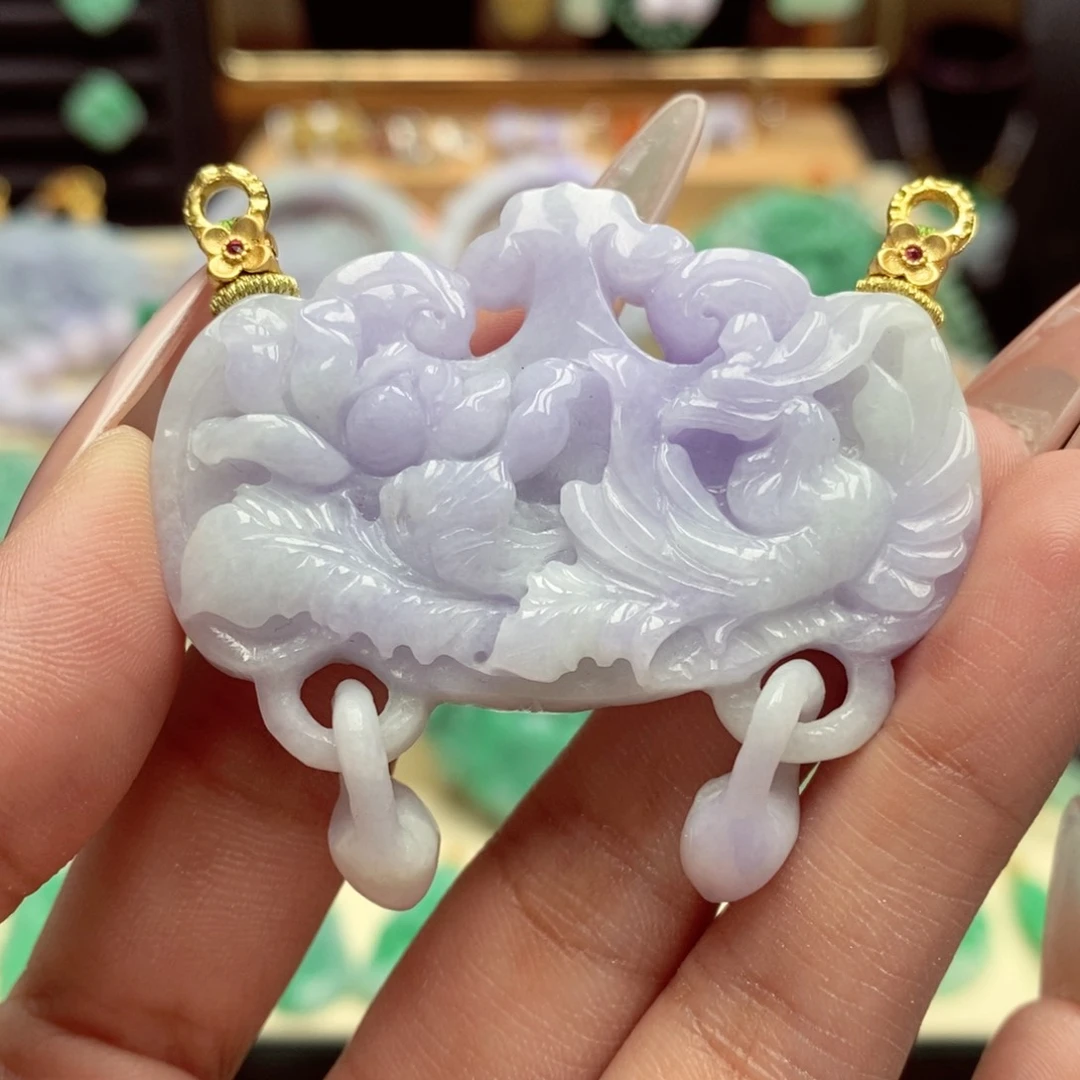 颈饰未镶嵌翡翠翡翠吊坠