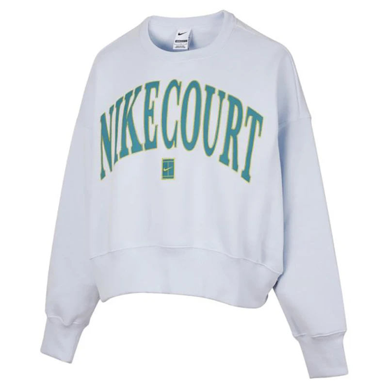 NIKE耐克女子 NKCT PHNX FLC OOS CREW HR针织无帽卫衣HQ0352-085