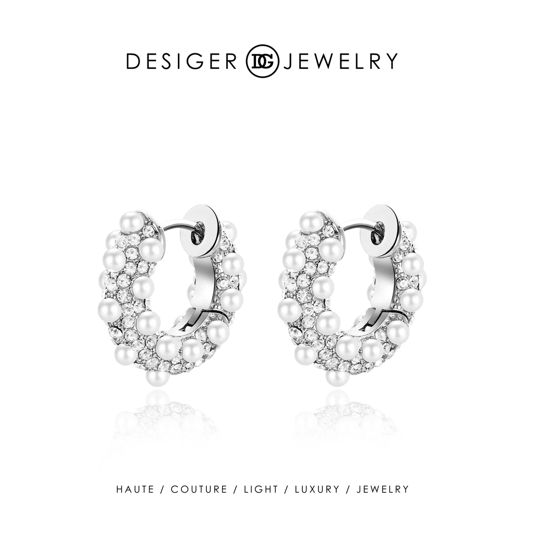 【星河点点】Desiger盛夏款百搭耳圈F0052