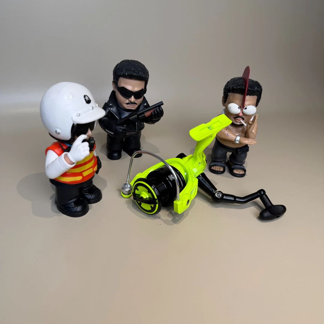 【3000型左右手互换】路亚纺车轮 【不带轮包】-A1【7.25】