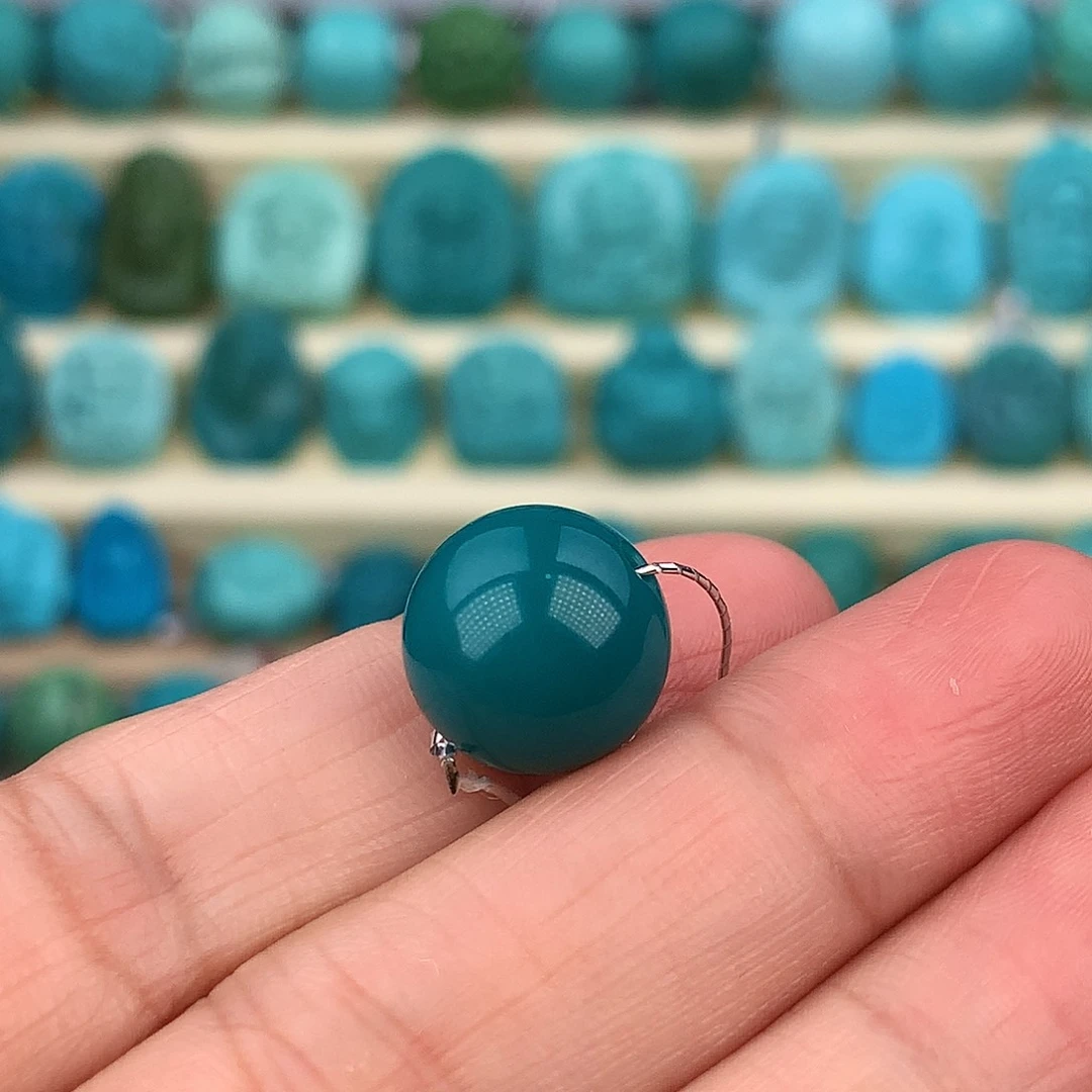 未镶嵌绿松石珠宝奇石12.1