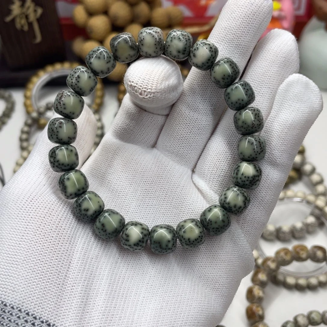 星月菩提手串独**云10mm双留白