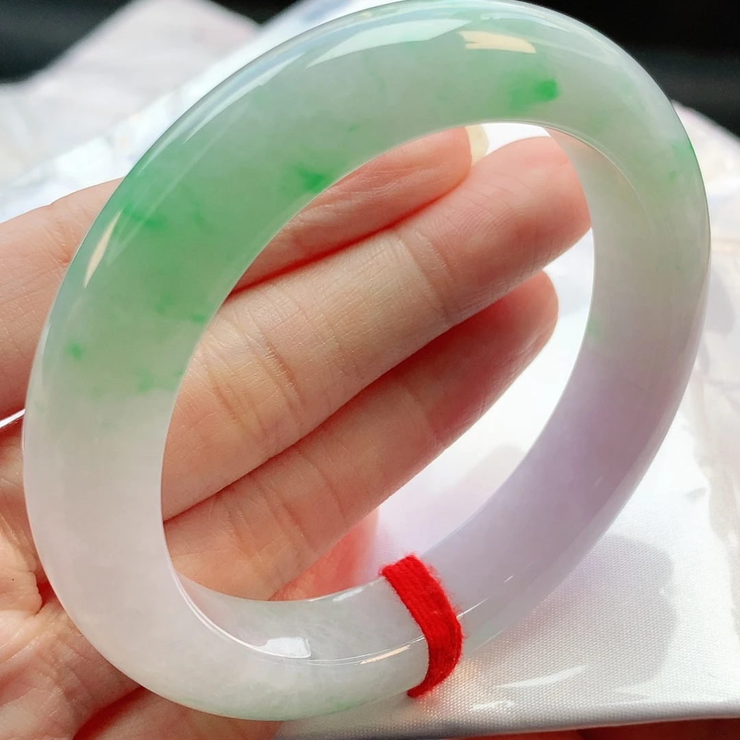 未镶嵌手镯翡翠57圈口882778