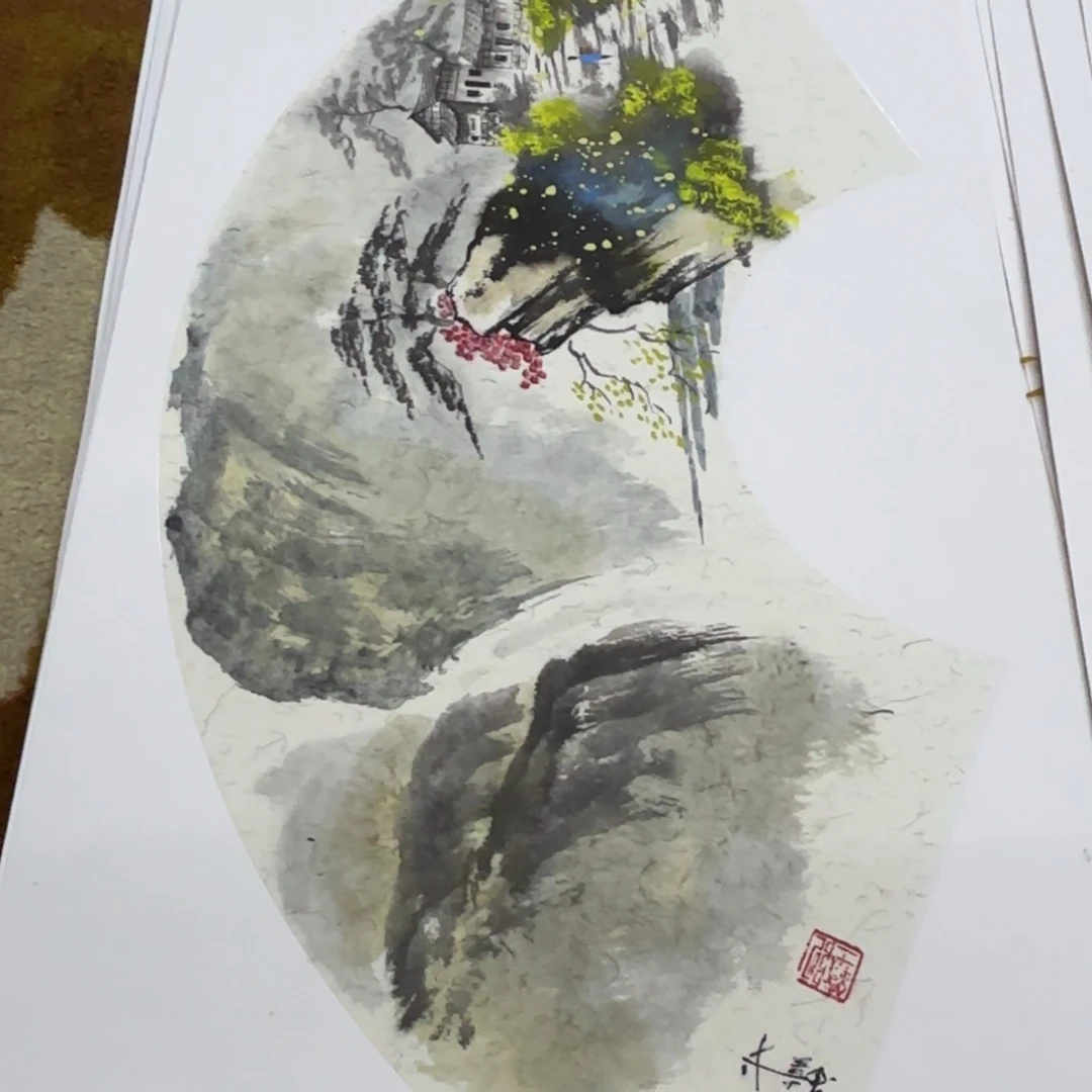 国画赵铁老师作品刘