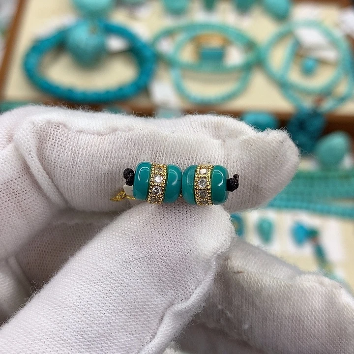 绿松石挂件未镶嵌