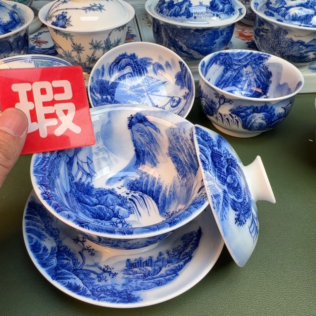陶纯手工纯手绘茶具319