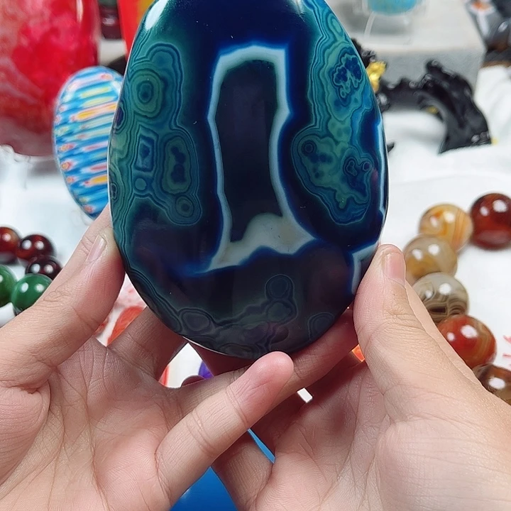 隋***弋玛瑙/玉髓未镶嵌珠宝奇石