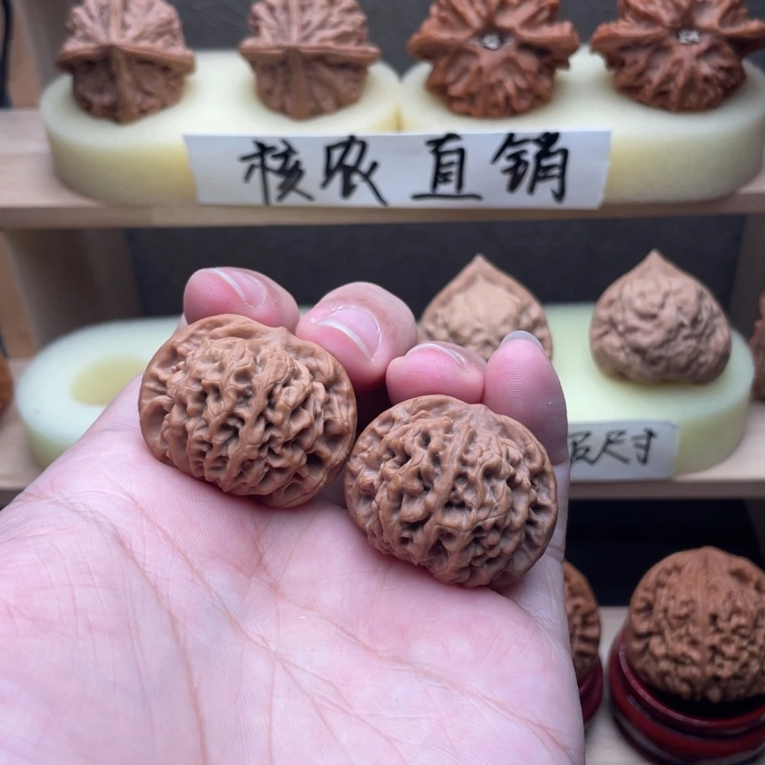 吊坠文玩核桃全品秦闷33➕交友价