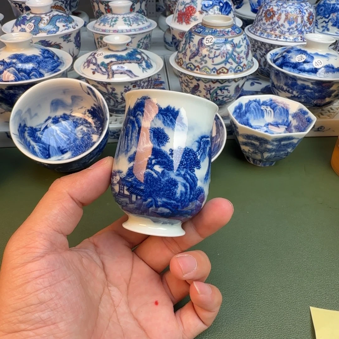 纯手工纯手绘茶具88