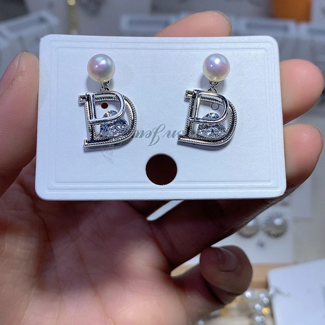 未镶嵌耳饰淡水珍珠