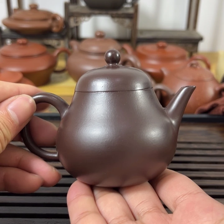 紫砂茶壶原矿紫砂半手工制作