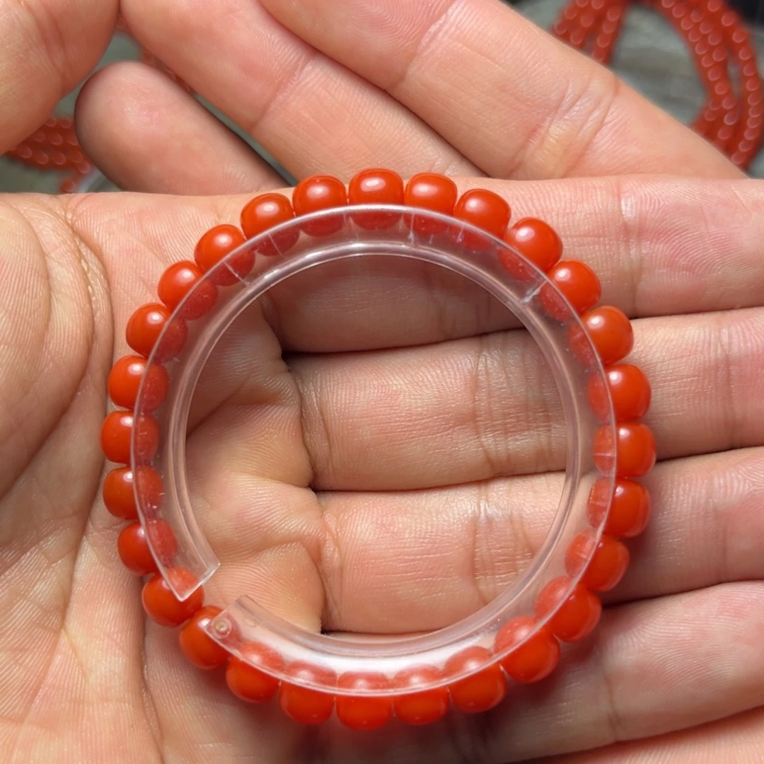 未镶嵌手串南红玛瑙