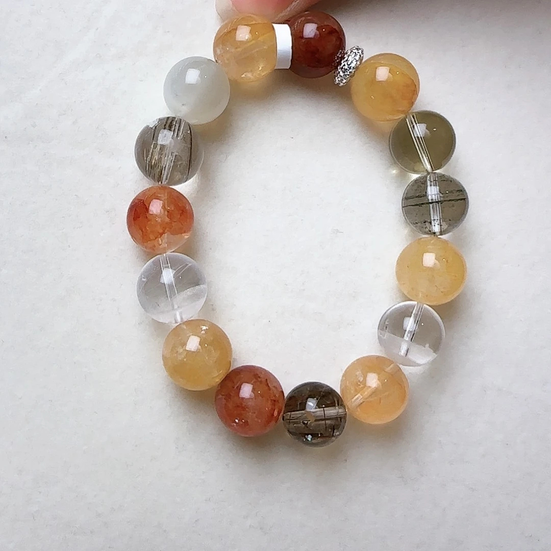 水晶手链未镶嵌大气上档次