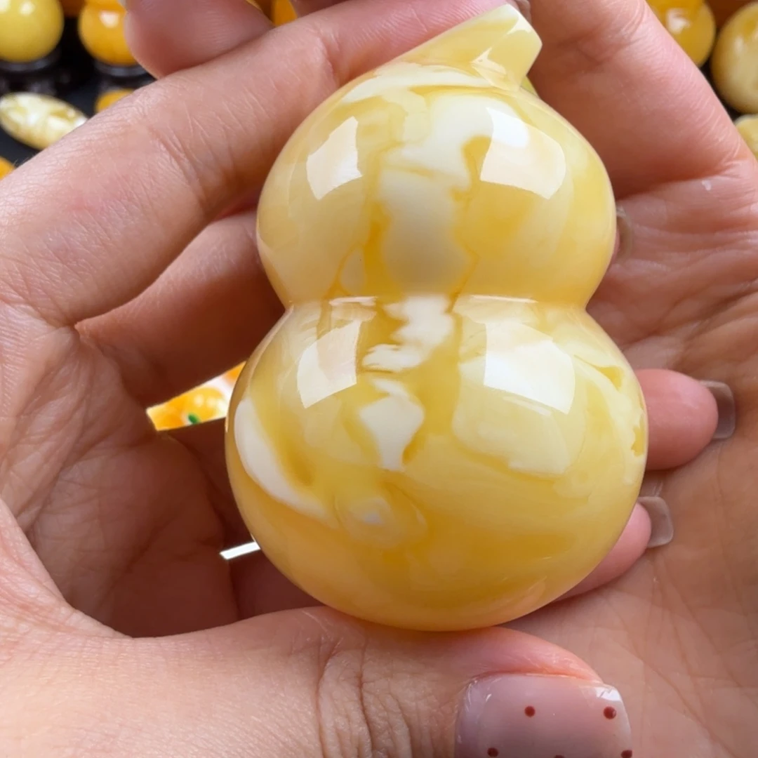 琥珀未镶嵌颈饰纯天然琥珀蜜蜡无优化