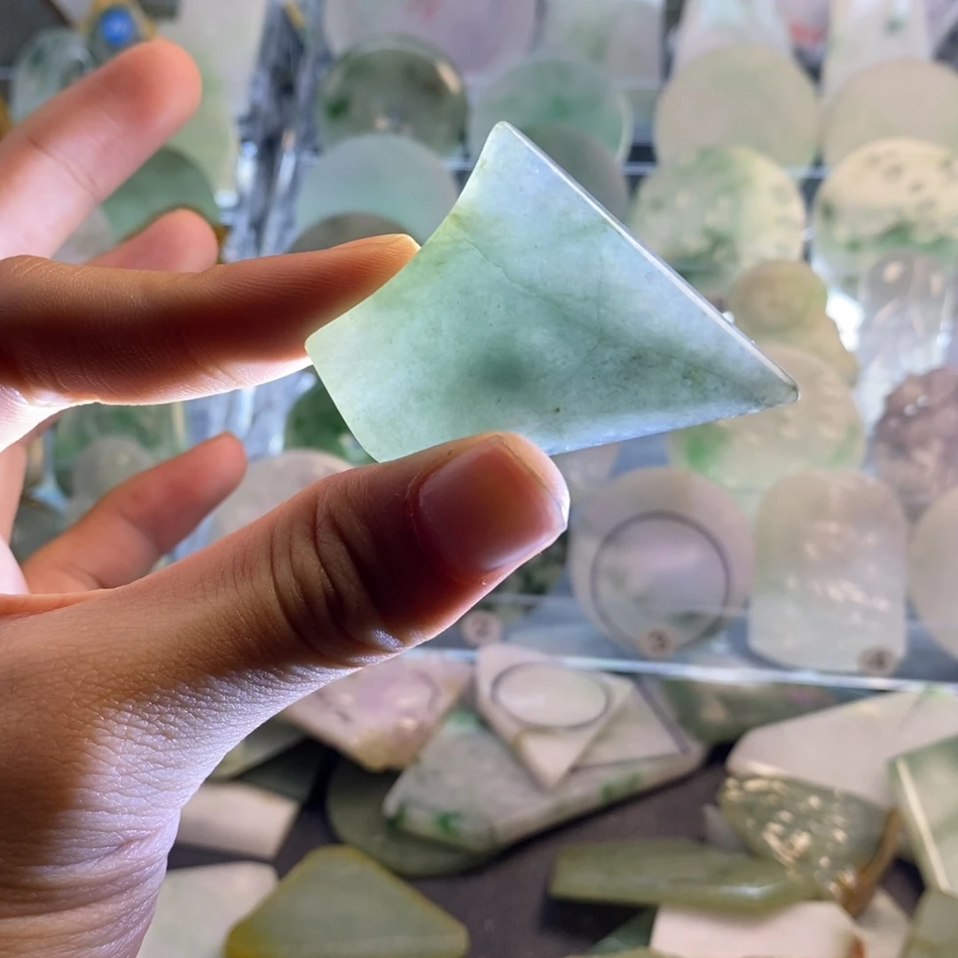翡翠散珠翡翠a货09