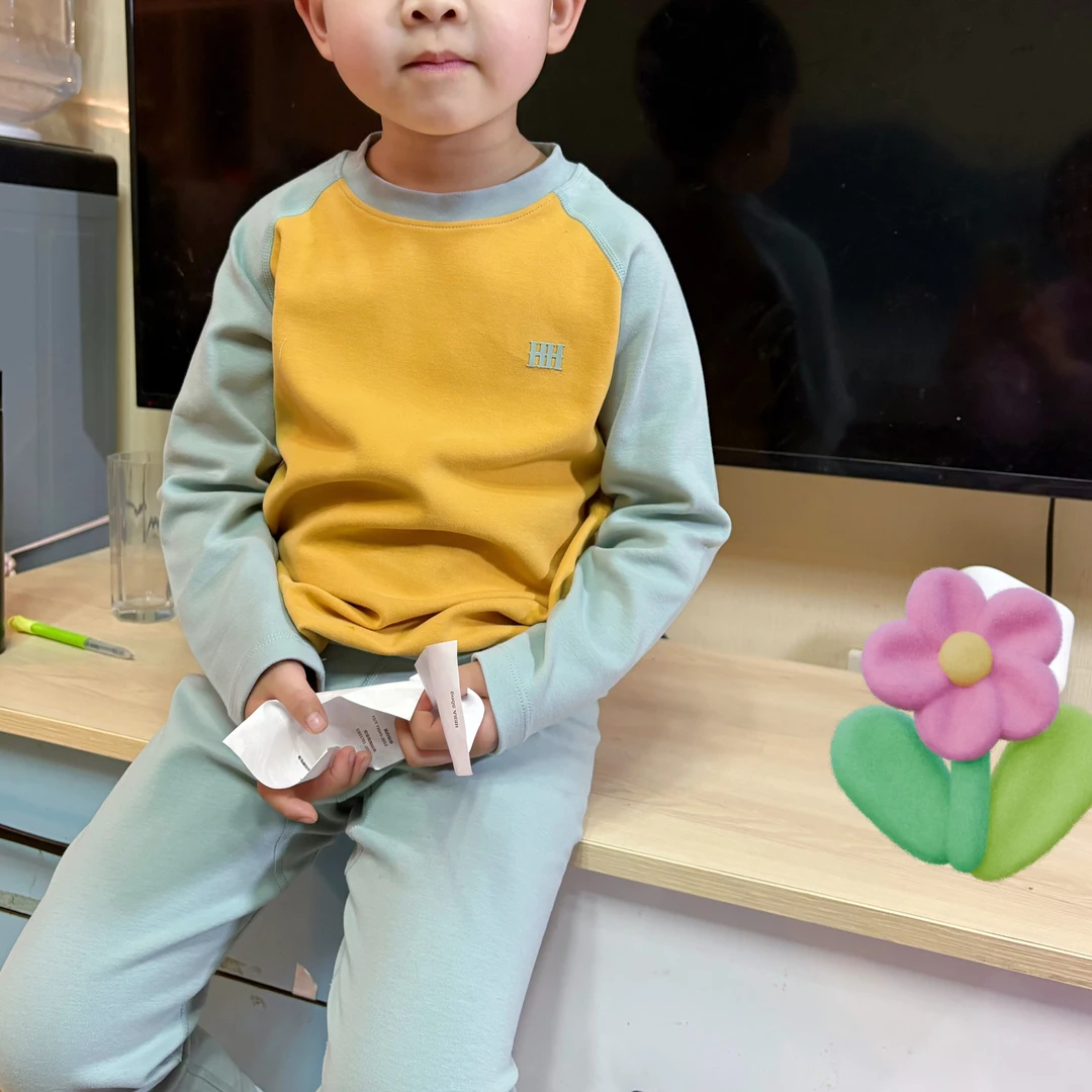 2025长腿叔叔赫拉颂莼棉加厚家居服套装可外穿可居家