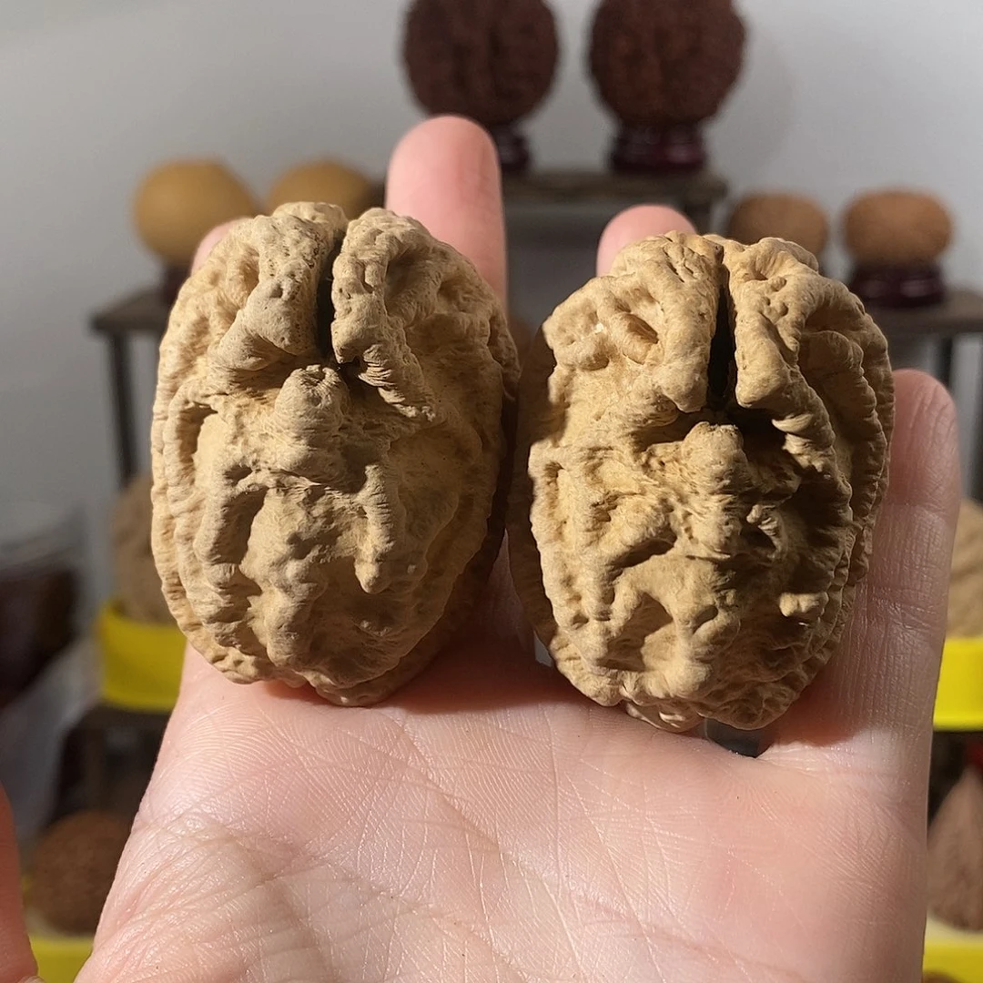 吊坠文玩核桃鬼脸40