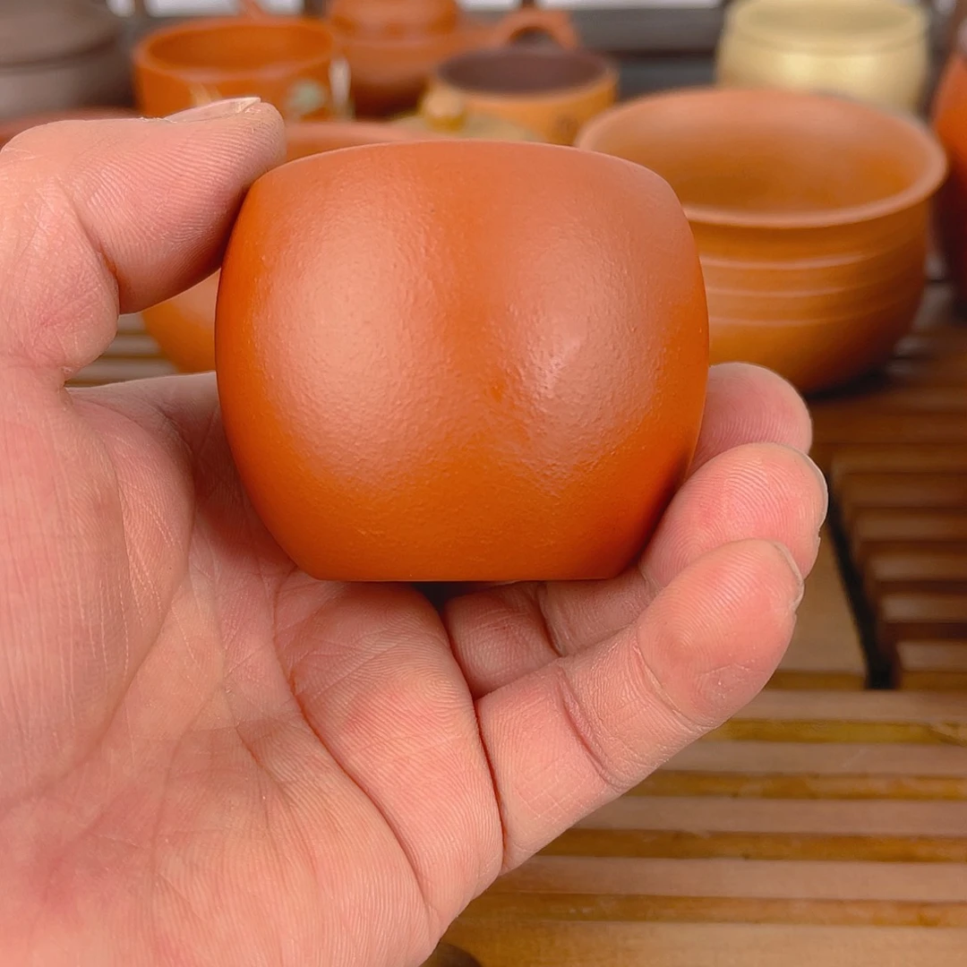 紫砂茶杯紫砂主人杯60cc