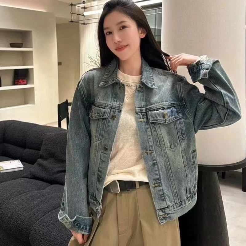 【小扁家】春款韩范纯棉牛仔外套！NO退换