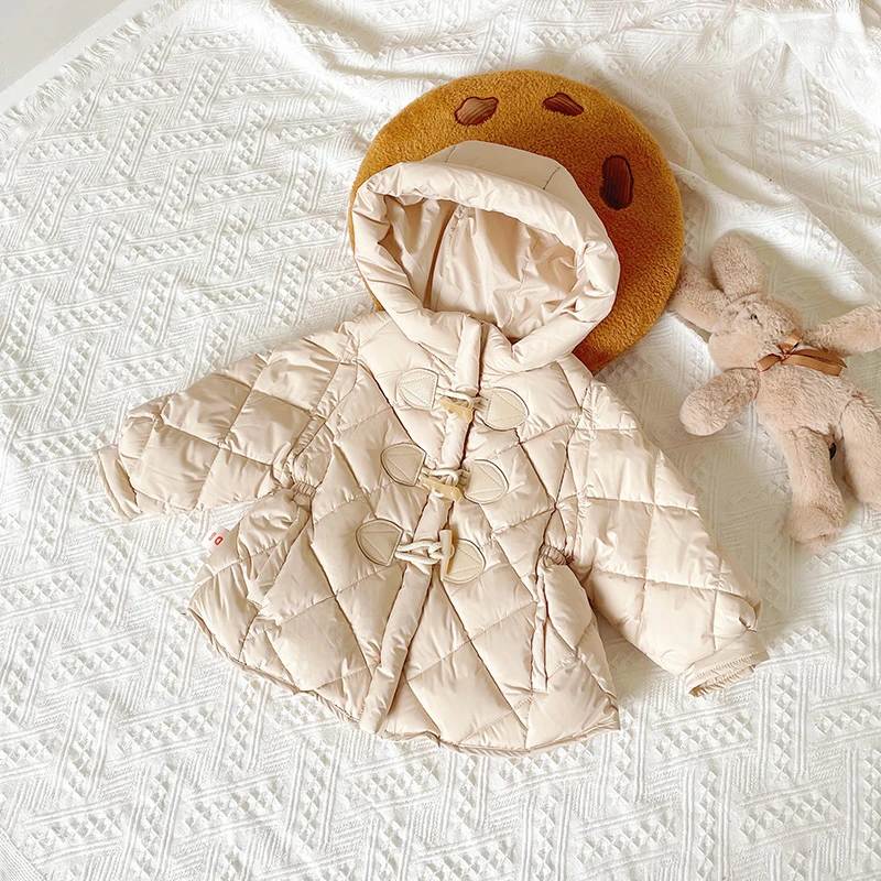 【现货】DW239650冬季新款羽绒服新国标90白鸭绒儿童连帽保暖外套