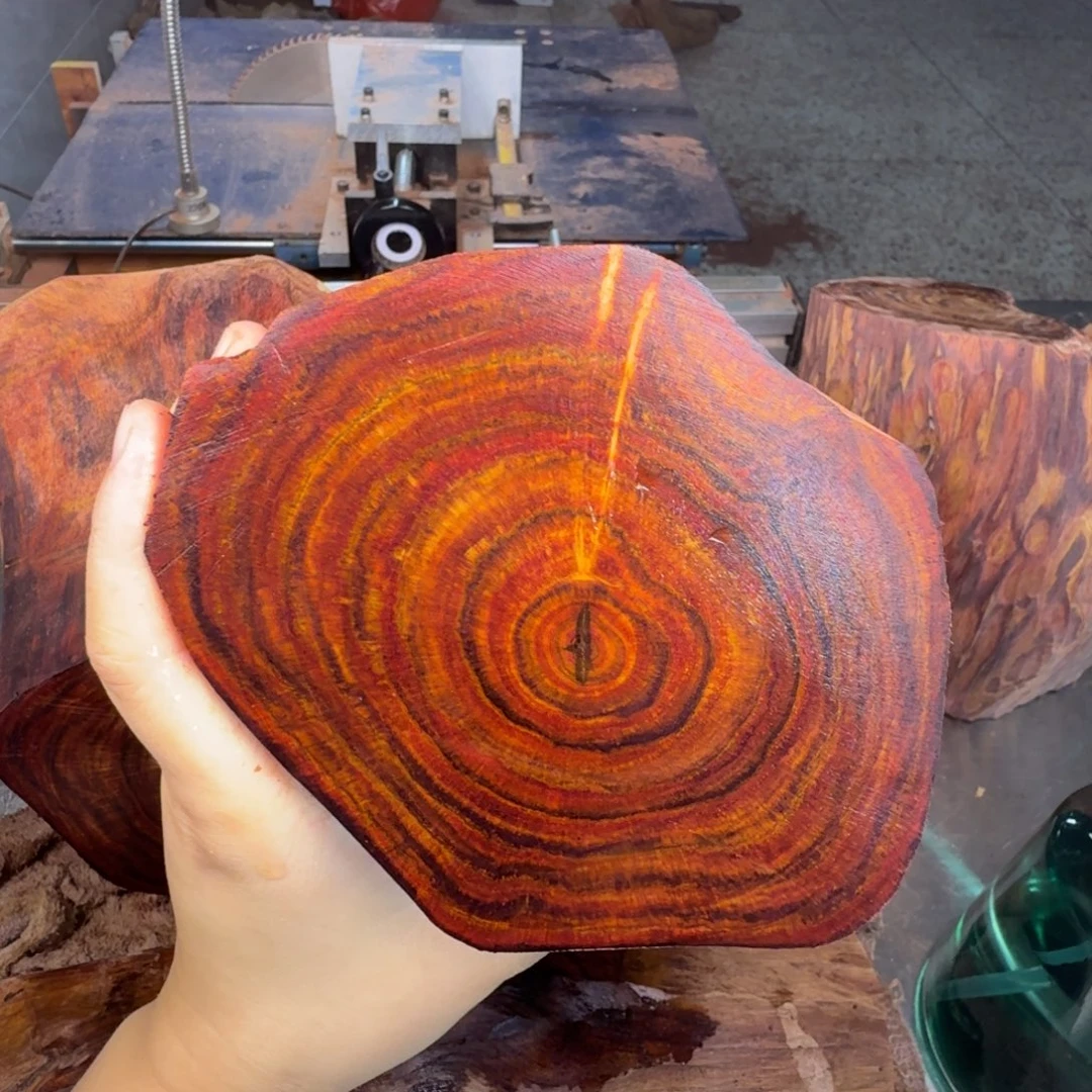 刘***柏黄花梨/降香黄檀把件海南黄花梨原材料