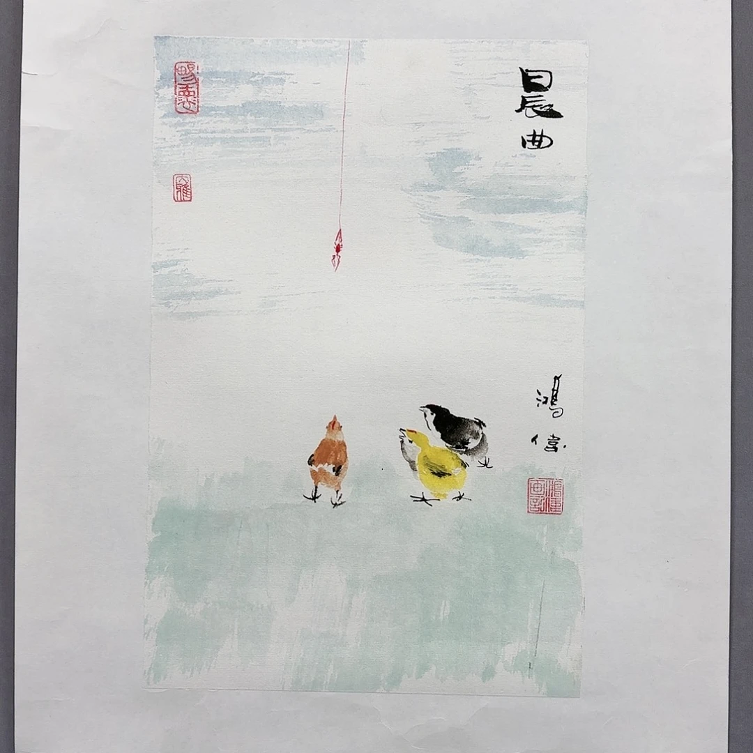 国画国画纯手绘作品请放心去藏