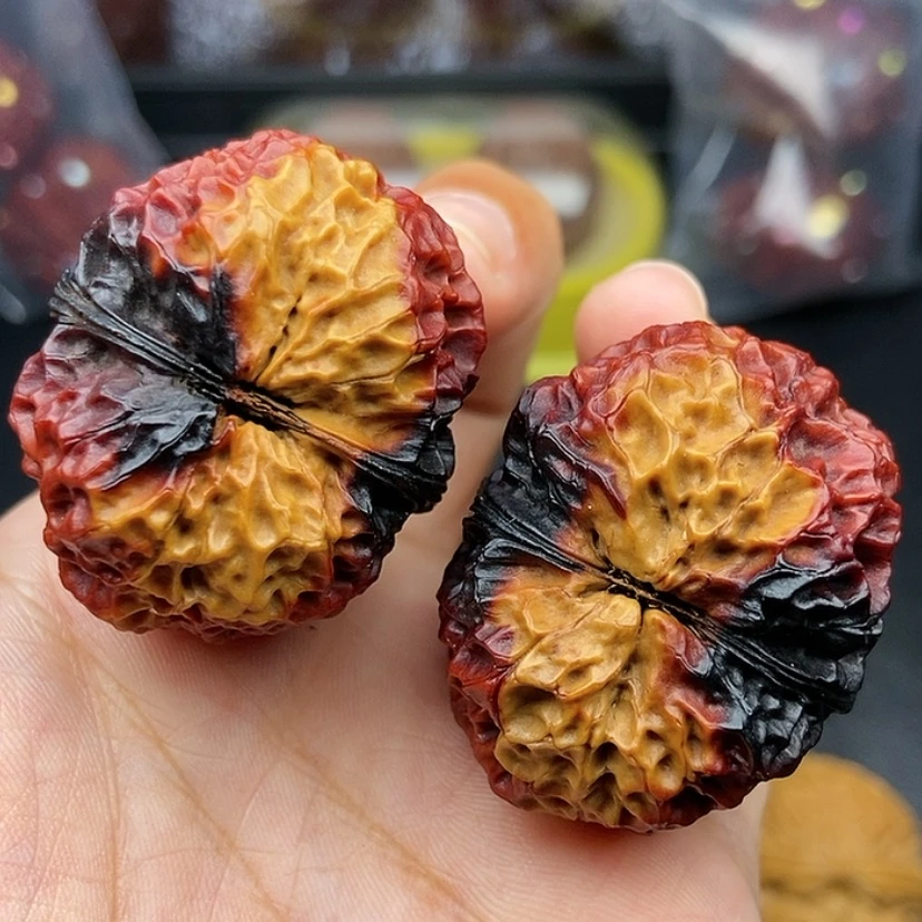 【闪购商品】把件文玩核桃38尺铁绣球