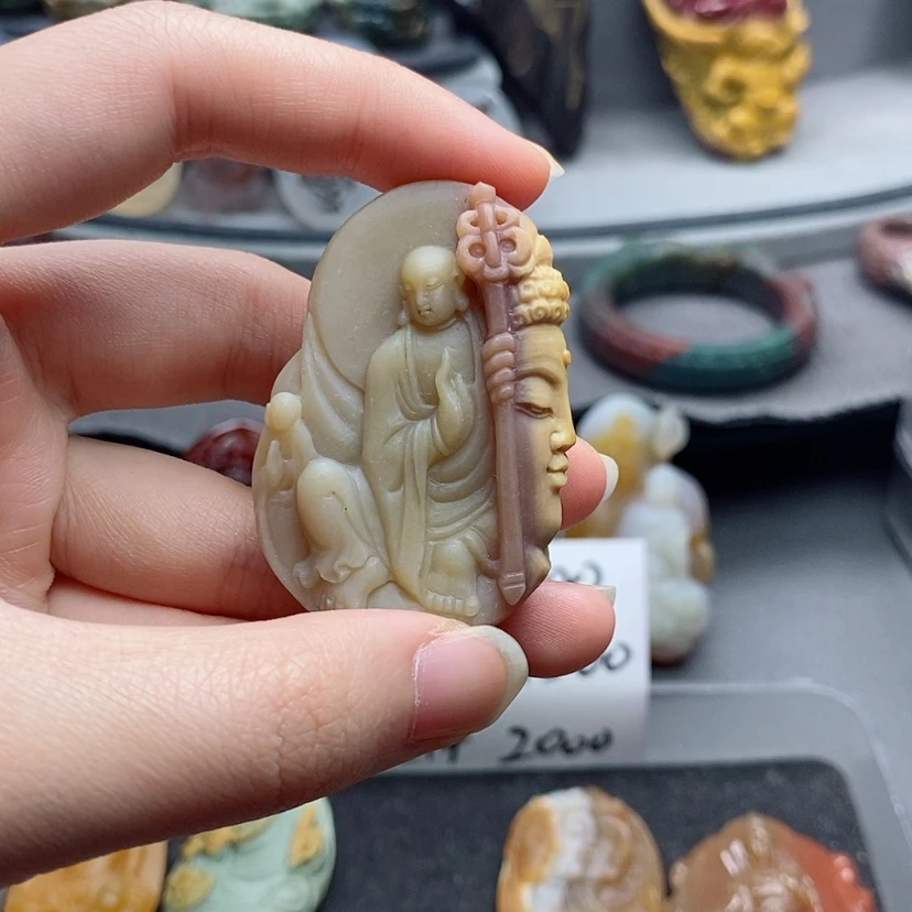 【闪购商品】未镶嵌吊坠定制石英质玉