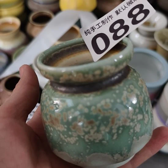 景德镇手工高温陶瓷：内5.5口高8.5