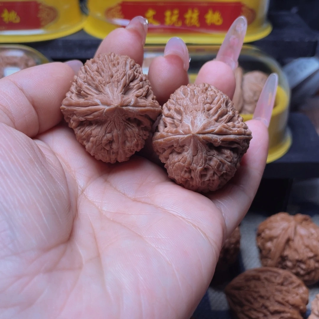 小***刘吊坠文玩核桃34大蒜头文玩