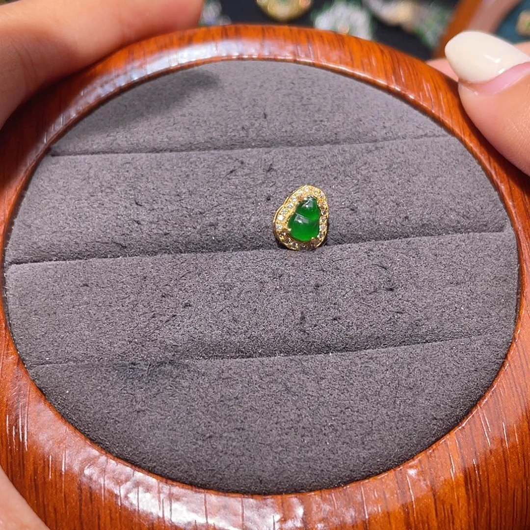 翡翠银S925镶嵌颈饰