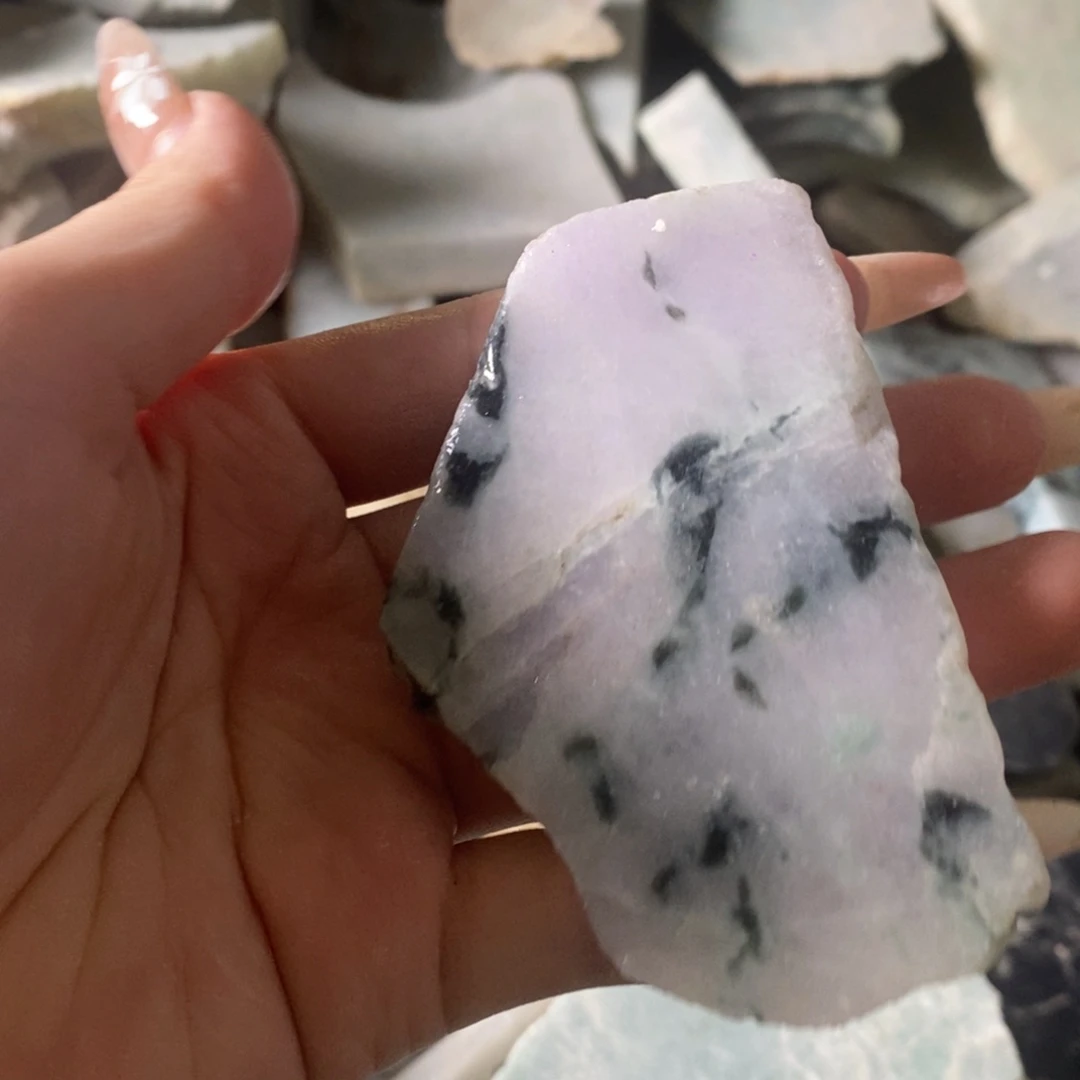 颈饰未镶嵌翡翠天然翡翠