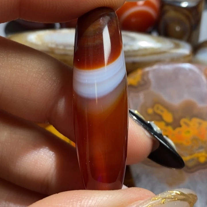 玛瑙/玉髓未镶嵌颈饰