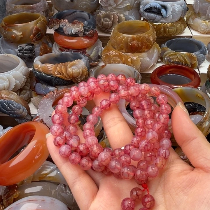 玛瑙/玉髓未镶嵌手镯