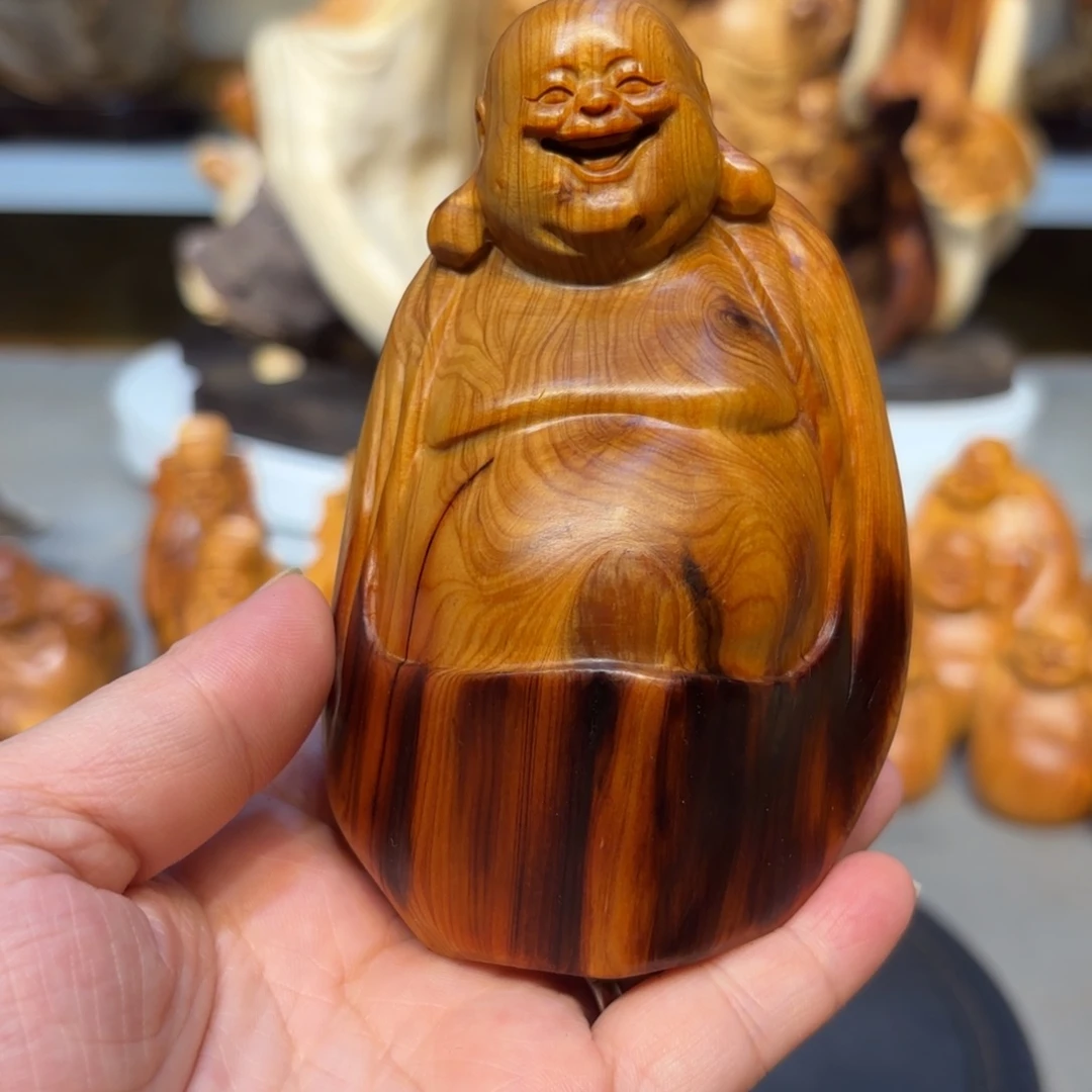 柏木（崖柏）太行崖柏弥勒佛