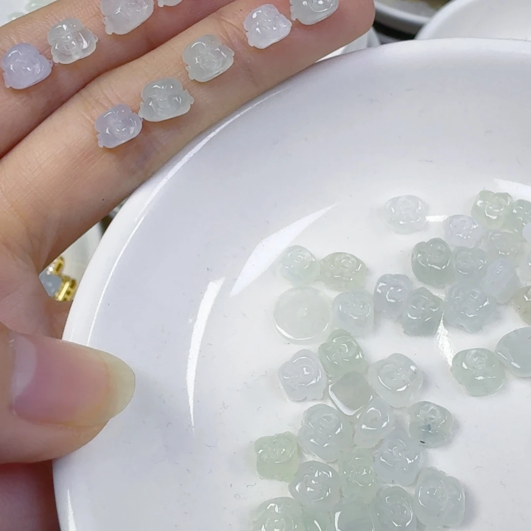 翡翠散珠佛头一个可以选