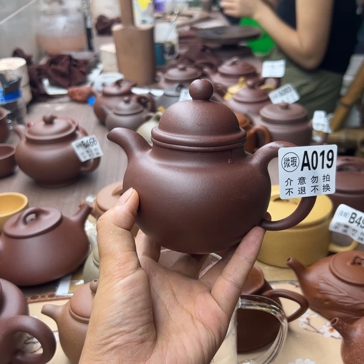 茶壶紫砂紫泥瑕疵280