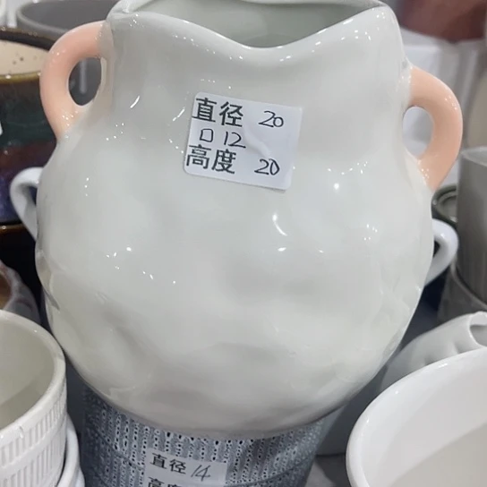 多肉绿植陶瓷花盆9.9包邮，有孔