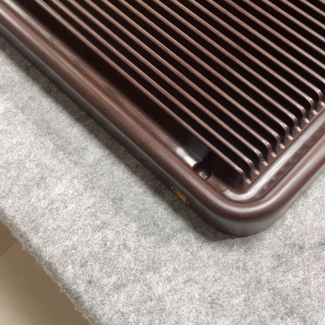 行***者电木茶盘紫龙纹90/50/5