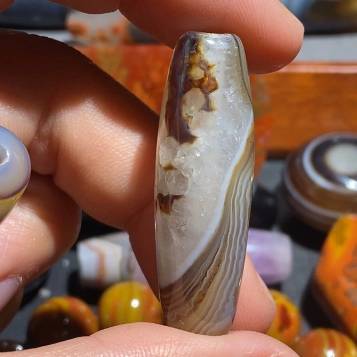 玛瑙/玉髓未镶嵌颈饰